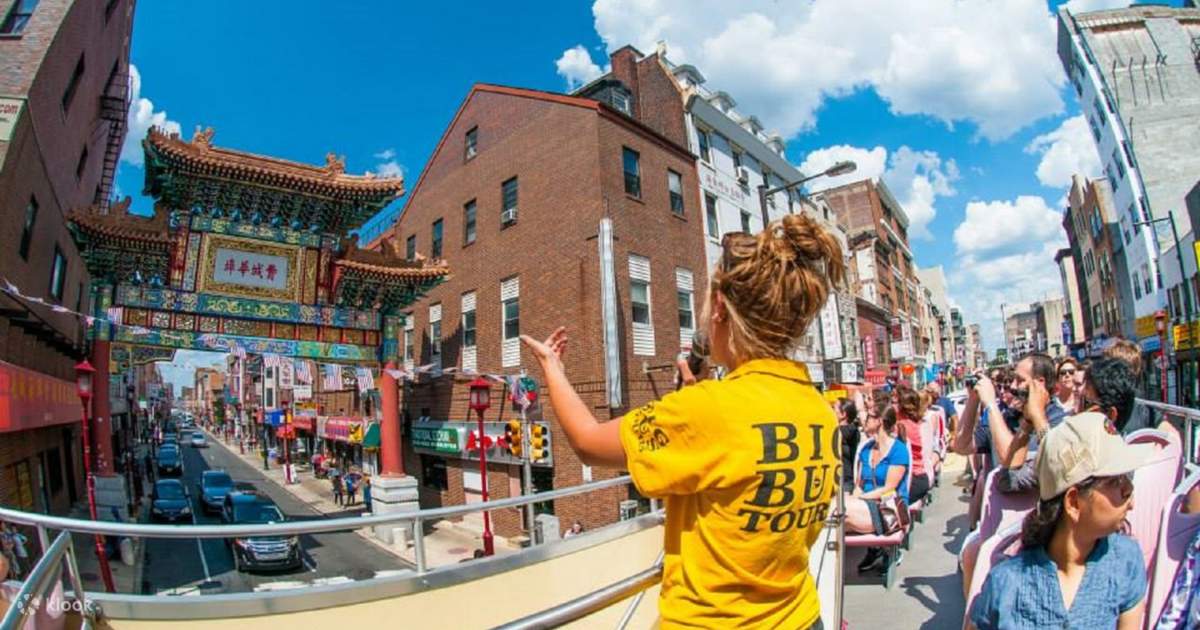 Golden Promo] Philadelphia Big Bus Hop-On Hop-Off Tours (Open-Top) - Klook